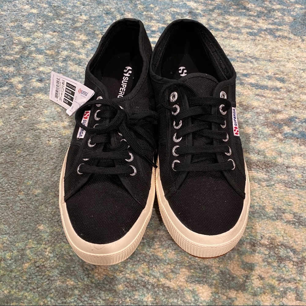 2750 COTU CLASSIC BLACK / WHITE SUPERGA